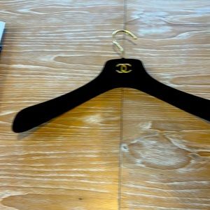 Chanel Velvet Black Hanger
